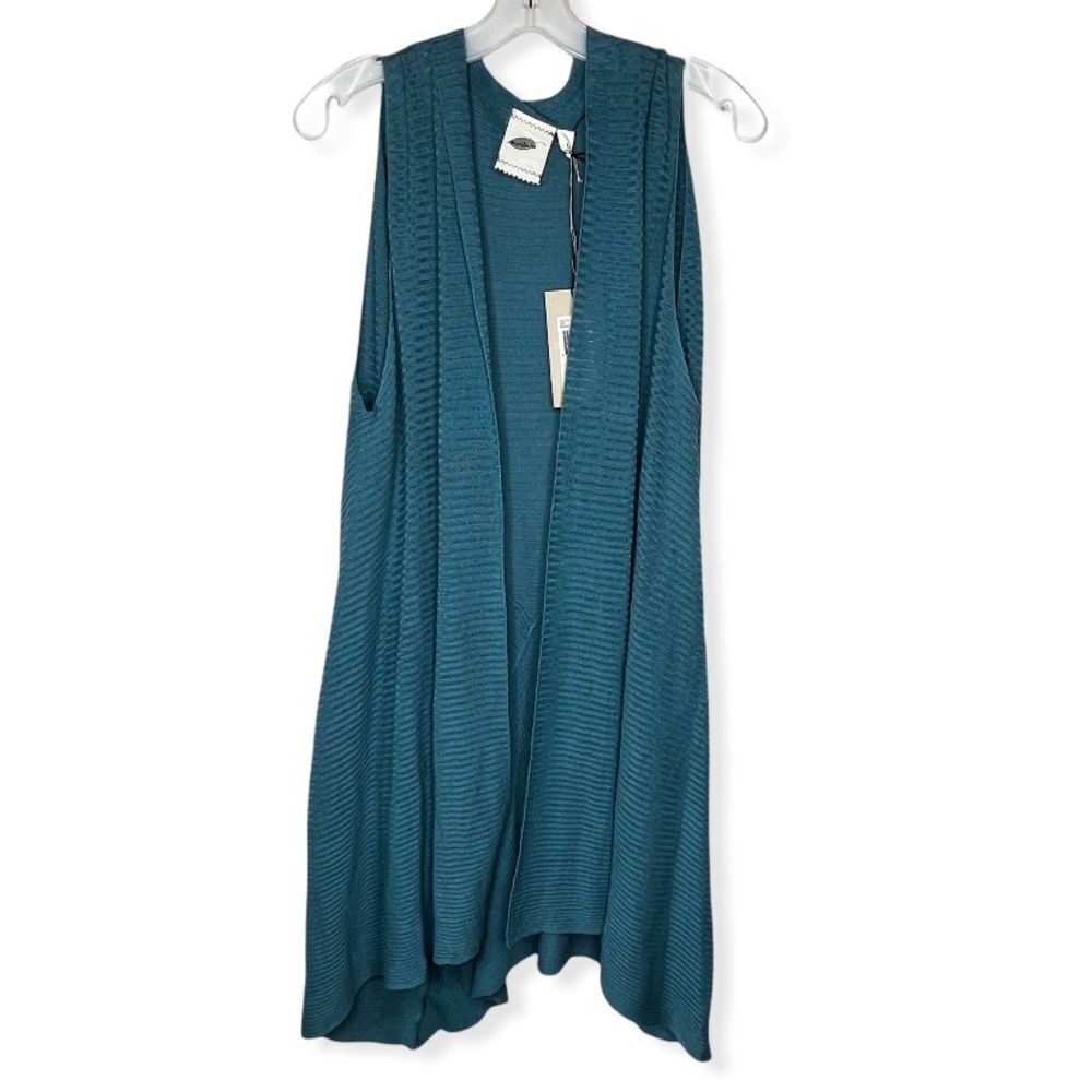Nurture Teal Sedona Sweater Vest nwt‎
